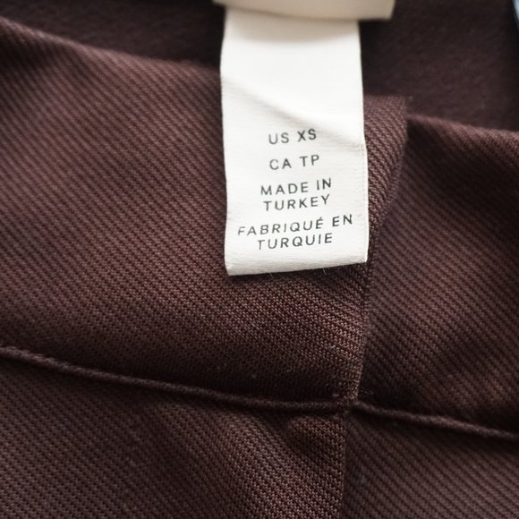 H&M Dark Brown Wide Leg Trousers - Picture 4 of 4